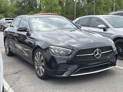 Black 2022 Mercedes-Benz E-Class E 350