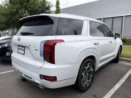 Hyper White 2021 Hyundai PALISADE Calligraphy