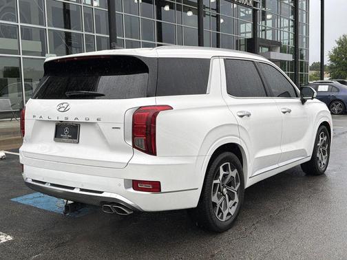Hyper White 2021 Hyundai PALISADE Calligraphy