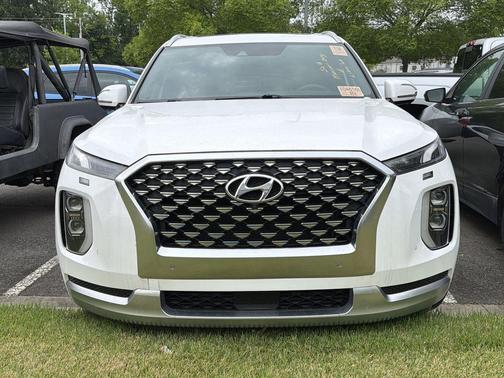 Hyper White 2021 Hyundai PALISADE Calligraphy