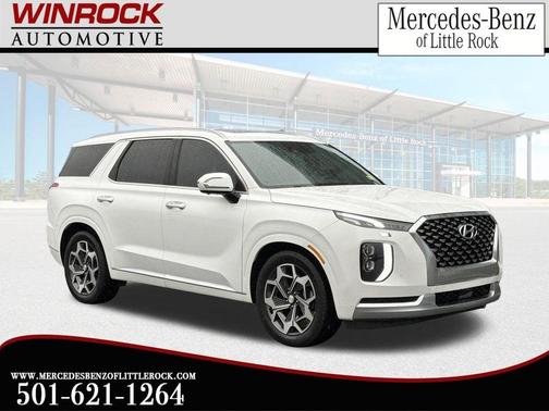 Hyper White 2021 Hyundai PALISADE Calligraphy