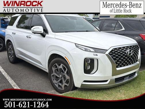 Hyper White 2021 Hyundai PALISADE Calligraphy