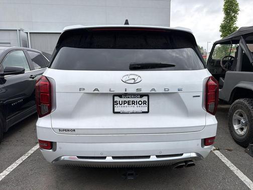 Hyper White 2021 Hyundai PALISADE Calligraphy
