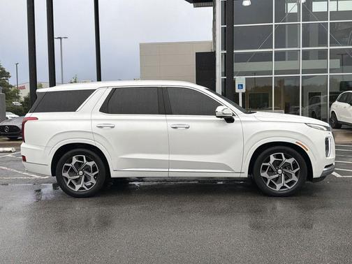 Hyper White 2021 Hyundai PALISADE Calligraphy
