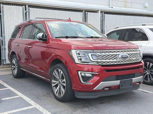 Rapid Red Metallic Tinted Clearcoat 2020 Ford Expedition Platinum