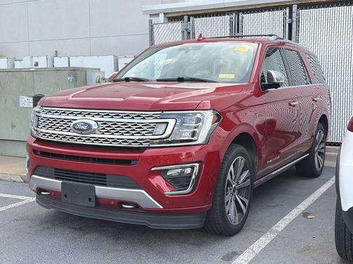 Rapid Red Metallic Tinted Clearcoat 2020 Ford Expedition Platinum