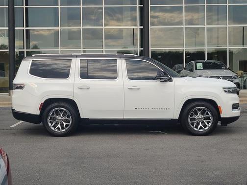 Bright White Clearcoat 2023 Jeep Grand Wagoneer Base