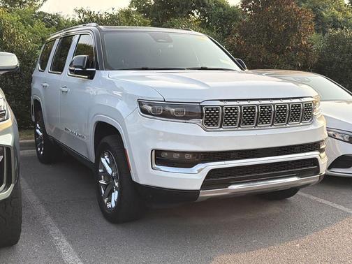 Bright White Clearcoat 2023 Jeep Grand Wagoneer Base