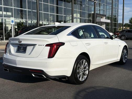Summit White 2023 Cadillac CT5 Luxury AWD