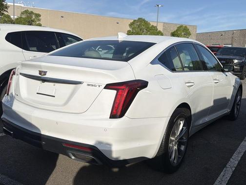 Summit White 2023 Cadillac CT5 Luxury AWD