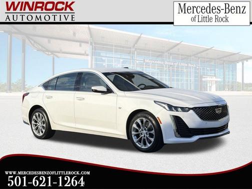 Summit White 2023 Cadillac CT5 Luxury AWD
