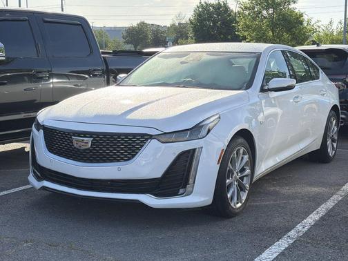Summit White 2023 Cadillac CT5 Luxury AWD
