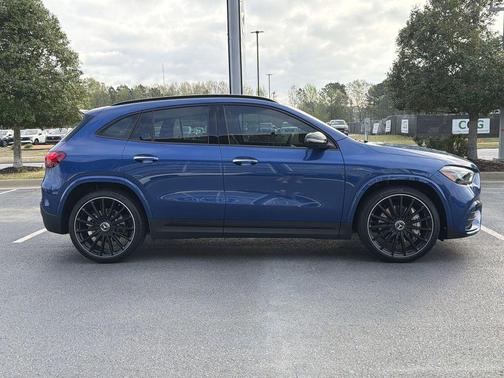 Starling Blue Metallic 2025 Mercedes-Benz AMG GLA 35 Base