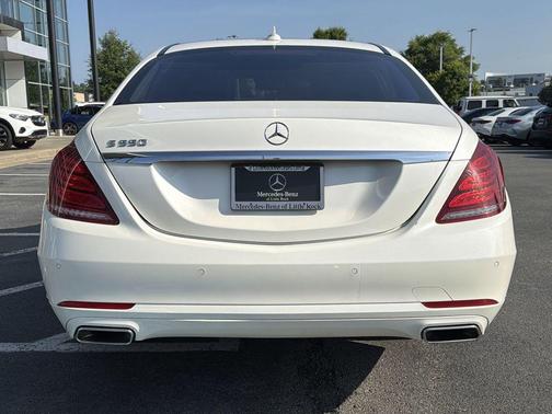 Diamond White 2015 Mercedes-Benz S-Class S 550