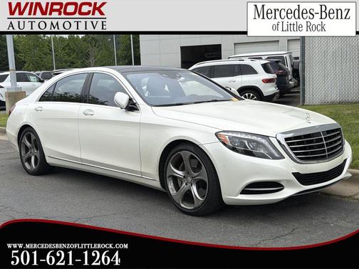 Diamond White 2015 Mercedes-Benz S-Class S 550