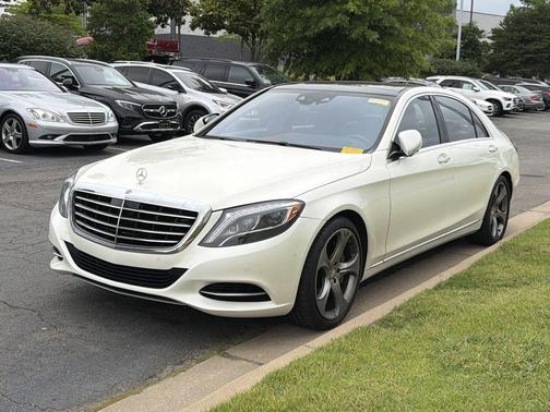 Diamond White 2015 Mercedes-Benz S-Class S 550