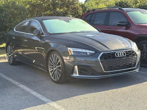 Manhattan Gray Metallic 2021 Audi A5 Sportback 40 Premium
