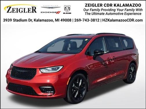 Red 2025 Chrysler Pacifica Limited