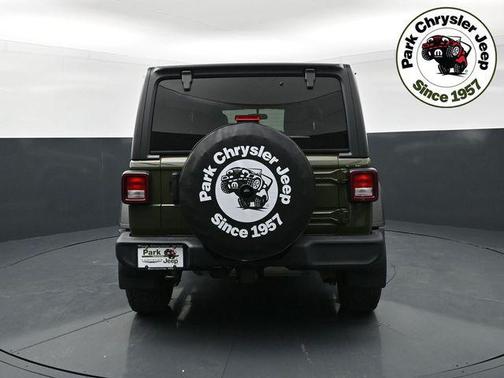 Sarge Green Clearcoat 2021 Jeep Wrangler Willys