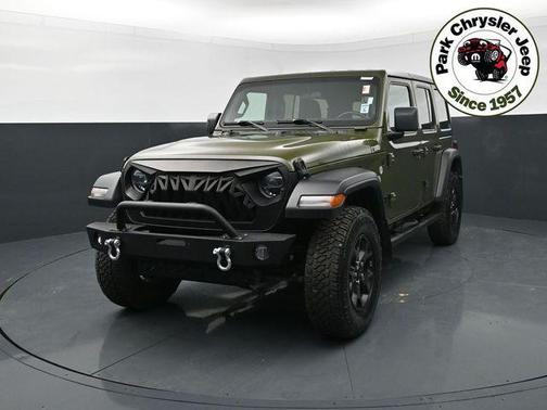 Sarge Green Clearcoat 2021 Jeep Wrangler Willys