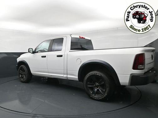 Bright White Clearcoat 2021 RAM 1500 Classic Warlock Quad Cab 4x4 6'4' Box