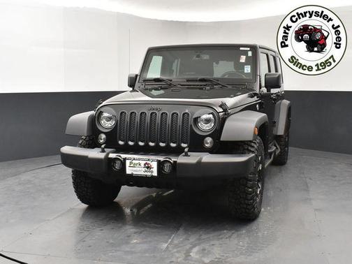 Black Clearcoat 2017 Jeep Wrangler Unlimited Willy Wheeler 4x4
