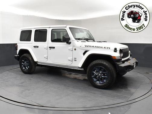 Bright White Clearcoat 2026 Jeep Wrangler 4-Door 85th Anniversary Edition