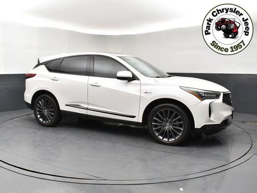 Platinum White Pearl 2024 Acura RDX A-Spec Advance Package