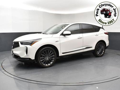 Platinum White Pearl 2024 Acura RDX A-Spec Advance Package