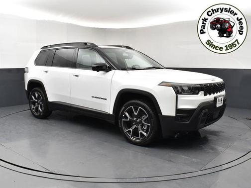 Bright White Clearcoat 2026 Jeep Cherokee Overland