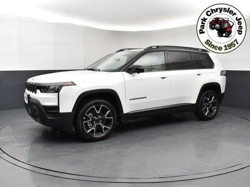 Bright White Clearcoat 2026 Jeep Cherokee Overland