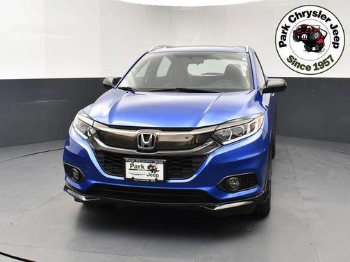 Aegean Blue Metallic 2019 Honda HR-V Sport