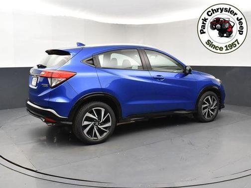 Aegean Blue Metallic 2019 Honda HR-V Sport