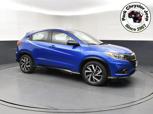 Aegean Blue Metallic 2019 Honda HR-V Sport