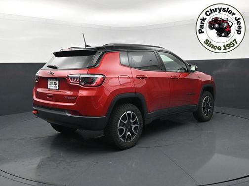 Red Hot Pearlcoat 2026 Jeep Compass Trailhawk