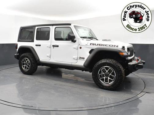 Bright White Clearcoat 2024 Jeep Wrangler Rubicon