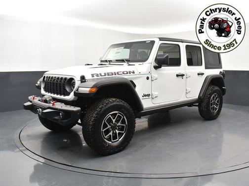 Bright White Clearcoat 2024 Jeep Wrangler Rubicon