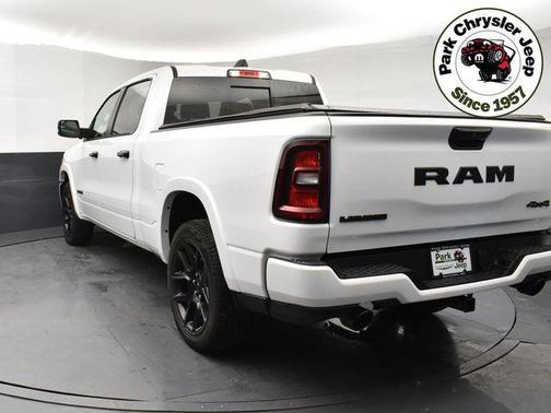 Bright White Clearcoat 2025 RAM 1500 Laramie