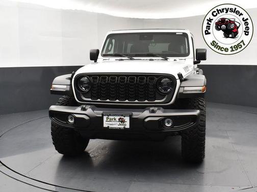 Bright White Clearcoat 2025 Jeep Wrangler Willys