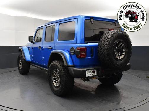 Hydro Blue Pearlcoat 2024 Jeep Wrangler Rubicon 392