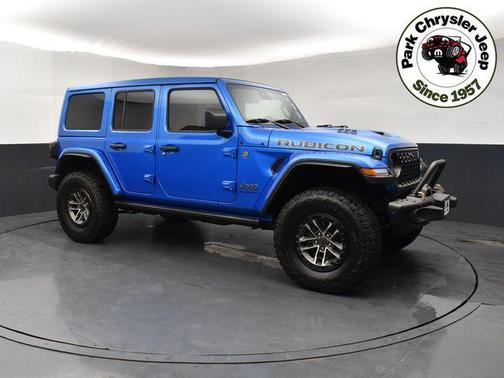 Hydro Blue Pearlcoat 2024 Jeep Wrangler Rubicon 392