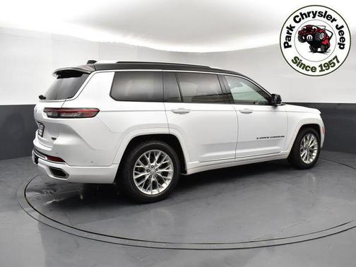 Bright White Clearcoat 2021 Jeep Grand Cherokee L Summit