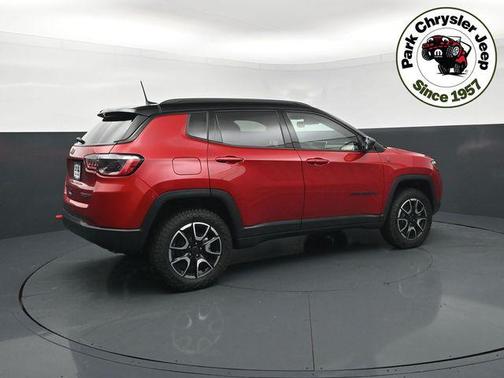 Red Hot Pearlcoat 2026 Jeep Compass Trailhawk