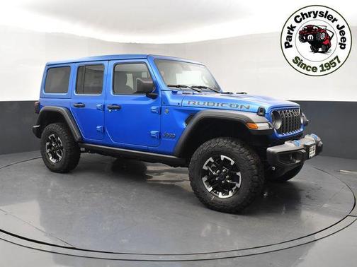 Hydro Blue Pearlcoat 2025 Jeep Wrangler 4xe Rubicon