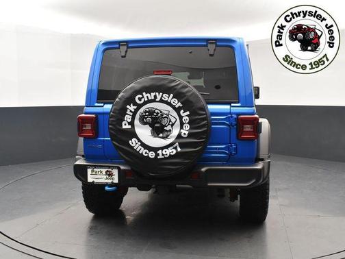 Hydro Blue Pearlcoat 2025 Jeep Wrangler 4xe Rubicon