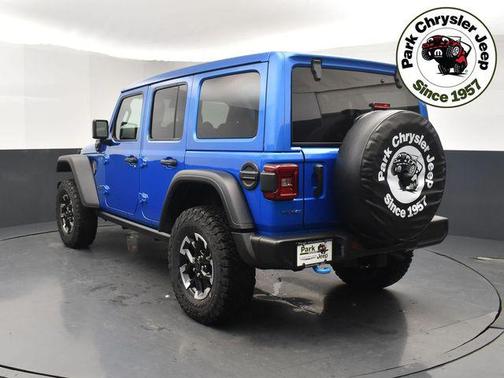 Hydro Blue Pearlcoat 2025 Jeep Wrangler 4xe Rubicon