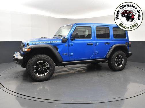 Hydro Blue Pearlcoat 2025 Jeep Wrangler 4xe Rubicon