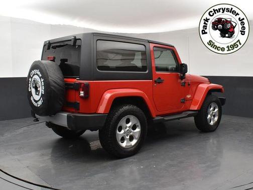 Flame Red Clearcoat 2014 Jeep Wrangler Sahara