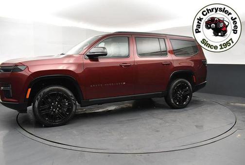 Velvet Red Pearlcoat 2026 Jeep Grand Wagoneer Limited Reserve 4x4