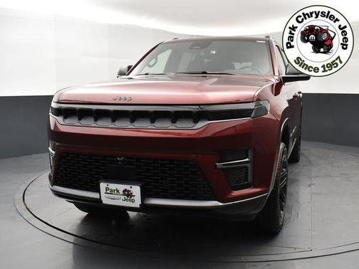 Velvet Red Pearlcoat 2026 Jeep Grand Wagoneer Limited Reserve 4x4